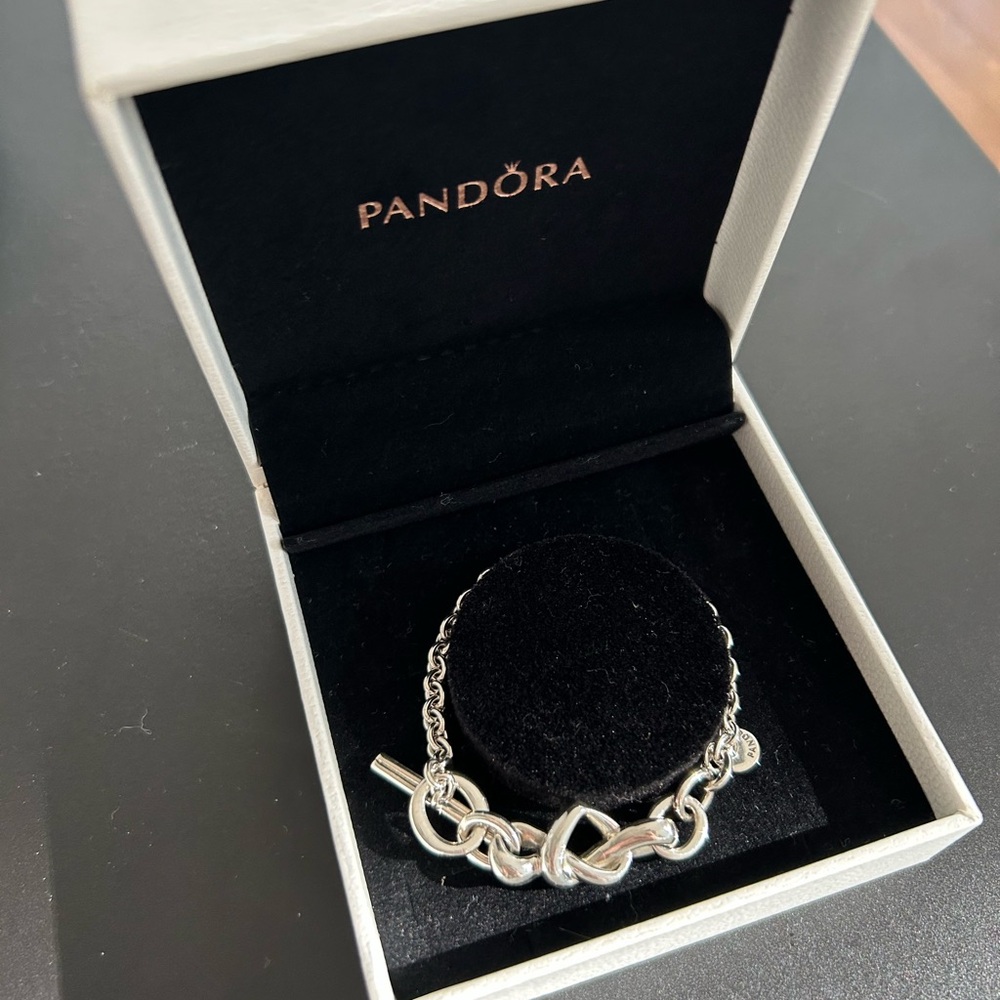 Pandora Sterling Silver Infinity Knot Bracelet